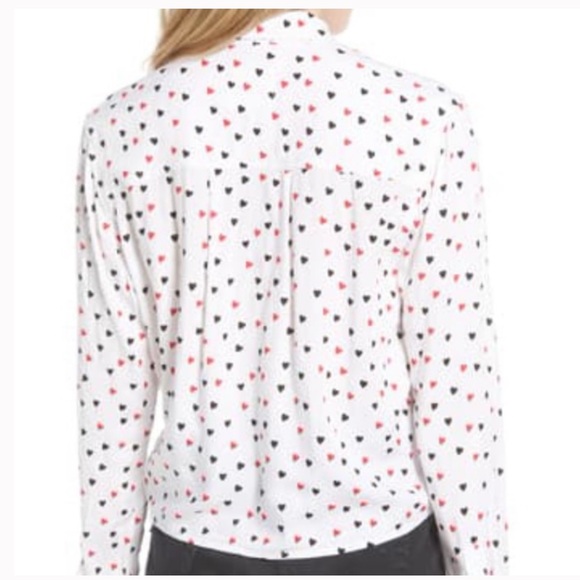 RAILS Val Crush Tie Front Button Down Blouse - Picture 4 of 15